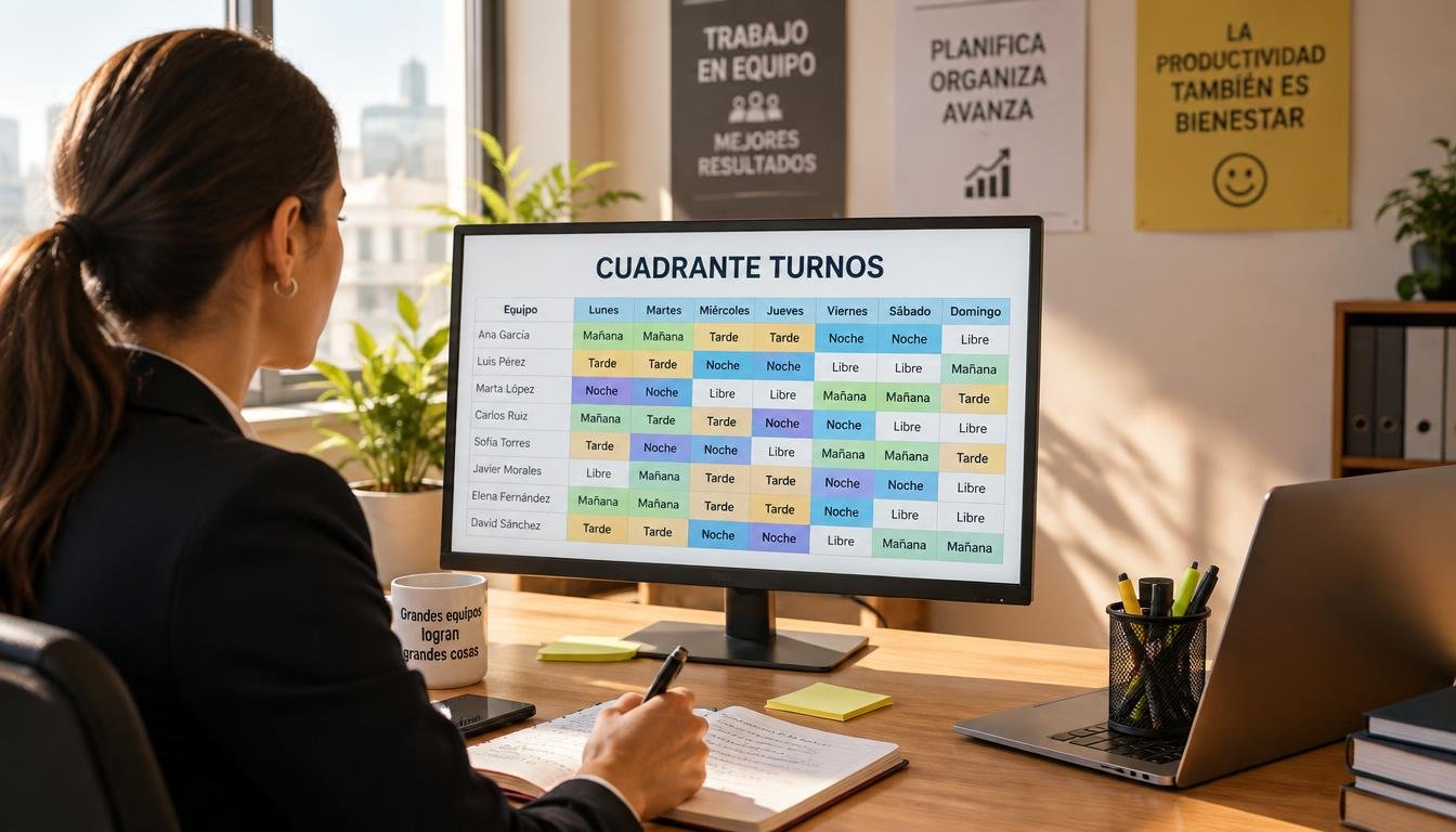 gestión de turnos
